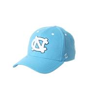 ZHATS Men's Stretch Fitted Hat Team Color, North Carolina Tar Heels Light Blue, M