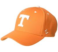 ZHATS Men's Stretch Fitted Hat Team Color, Tennessee Volunteers Orange, M