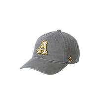 ZHATS NCAA Appalachian State Mountaineers Mens Adjustable Scholarship Hat Charcoal, Appalachian State Mountaineers Charcoal, Adjustable