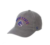 ZHATS NCAA Boise State Broncos Mens Adjustable Scholarship Hat Charcoal, Boise State Broncos Charcoal, Adjustable