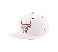 ZHATS Unisex's NBA Officially Licensed Adjustable Snapback Hat Flat Bill Z11 Pop White, One Size
