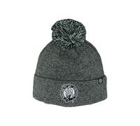 ZHATS Unisex's NBA Officially Licensed Beanie Pom Nimbus Grayscale Hat, Grey, One Size