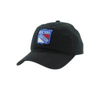 ZHATS Unisex's NHL Officially Licensed Adjustable Hat Scholarship Icon Black Baseball Cap, One Size