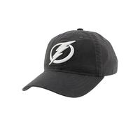 ZHATS Unisex's NHL Officially Licensed Adjustable Hat Scholarship Icon Charcoal Baseball Cap, One Size