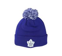ZHATS Unisex's NHL Officially Licensed Beanie Pom Icon Team Color Hat, One Size