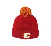 ZHATS Unisex's NHL Officially Licensed Beanie Pom Icon Team Color Hat, One Size