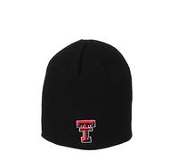 ZHATS Zephyr Men's Texas TECH RED Raiders Edge Knit HAT Black ADJ