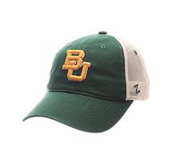 ZHATS Zephyr NCAA Baylor Bears Adult Men University Relaxed Cap, Adjustable, Team Color/Stone