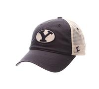 Zephyr NCAA Byu Cougars Adult Men University Relaxed Cap, Adjustable, Team Color/Stone
