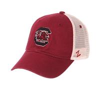 ZHATS Zephyr NCAA South Carolina Fighting Gamecocks Adult Men University Relaxed Cap, Adjustable, Team Color/Stone