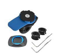 ZHAUPMCB Bike Phone Holder Anti-shake Motorcycle Bike Phone Holder Shock Absorber Phone Bracket Vibration Damper Self Lock Handlebar Mount Stem Cell Phone Handlebar Mounts(Set A)