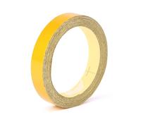 ZHAUPMCB Car Reflective Strips 500cm*1cm Reflective Decorative Sticker Tape Car Truck Body Stripe DIY Self Adhesive Decal PVC Red Silver Blue Orange Car Reflective Tape(Orange)