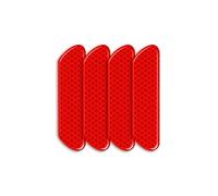 ZHAUPMCB Car Reflective Strips Car Door Reflective Sticker Night Warning Decal Fit For Chevrolet Fit For Colorado Fit For Cruze Many other models(Red)