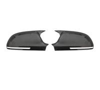 ZHAUPMCB Car Wing Mirror Covers Pair Side Wing Mirror Cover Fit For Audi A4 S4 A5 S5 B8 8T 2009-2012 Car Accessories(Carbon fiber pattern)