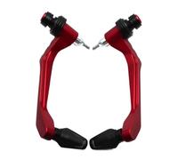 ZHAUPMCB Fit for KT-M 890 Duke 200 Fit for Kawasaki Z650 Z250 Hand Guard Universal 17-22mm Brake Clutch Lever Guard Brake Disc Guard(Red)