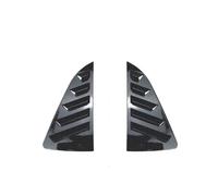 ZHAUPMCB Rear Window Louver Fit For VW Polo MK5 6R/6C 2011-2018 Rear Window Louver Shutter Side Vent Trim Exterior Styling Accessories Car Body Kits(Carbon Fiber Look)