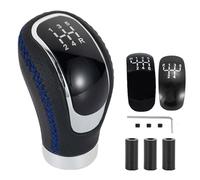 ZHAUPMCB Speed Gear Shift Lever Knob Universal Gear Head Red Line Blue Line Black Line Gear Replacement Car Gear Lever Modification Car Gear Shift Knob(Blue Line)