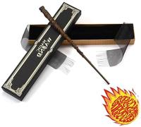 ZHAWAXI Magic Wand,Handcrafted Wizard Wands,Movie Inspired Wizard Wands for Role Play,Birthday Party Favors, Cosplay Costume, Collectible (C-Herm)