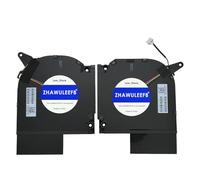 ZHAWULEEFB Replacement New CPU+GPU Cooling Fan for HP OMEN 9 Slim 16-U 16-WF 16-WD 16-XF TPN-C167 TPN-C170 EG75071S1-C300-S9A N44737-001 EG75071S1-C310-S9A ND8CC21-22H17 ND8CC22-22H18 DC12V 6.00W