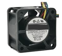 ZHAYXOZ For 109P0412J3023 violent fan DC12V 0.35A 4028 4cm 40 * 40 * 28MM cooling Easy to replace