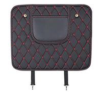 ZhbFhl Car Kick Mats for Skoda Octavia vRS 2.0 TSI/2.0 TSI/2.0 TDI/1.5 TSI/1.5 TGI/1.0 TSI- Back Seat Car Organiser - Waterproof and Stain Resistant Seat Protectors, Car Accessories for Kids,C