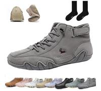 ZHCBAUA Vogany Shoes Orthopedic Sneakers Women,Nevova - Waterproof and Breathable Orthopedic Shoes Unisex Outdoor Casual Orthopedic Sneakers (Grey,42EU)