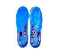 ZHCHAO 1 Pair Large Size Orthotic Arch Support Massaging Silicone Anti-Slip Gel Soft Sport Shoe Insole Pad for Man Women insoles(White-style,L (44-50))