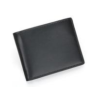 ZHCHAO Carbon Fiber Multi-Function Money Clip Photo Position Short Men's Wallet Card Bag(Svart)