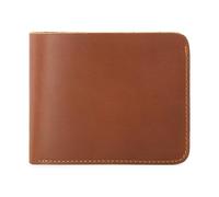 ZHCHAO Crossfold Money Clip Men's Wallet Short Vintage Scrub(Brass)