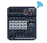 ZHCHAO Dj Sound Controller Mixer 6-channel Interface with Soundcard for 5v Power Connect Pc Fx 16bit Dsp Processor