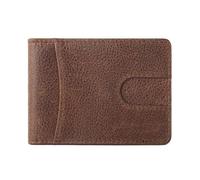 ZHCHAO Hold Bag Card Bag Multi-Function Wallet Men's Retro Short Multi-Card Layer(Rosso)
