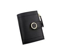 ZHCHAO Hold Bag ID Card Bag Women's Short Bag Women's Short Zipper Buckle Purse(Vert)