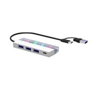 ZHCHAO HUB Hub USB2.03.03.1 External To Four Port Connection For Mobile/Laptop Multi Port Expansion Dock
