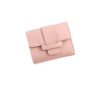 ZHCHAO Id Holding Bag Money Clip Three Fold Short Bag Women's Purse Short Three Fold with Change(Argento)