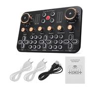 ZHCHAO K600 Audio Mixer Individual +48V Phantom Power 99 DSP Effects Play Record Sound Table Computer Play Record Mixing Console