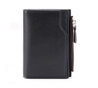 ZHCHAO Men's Short Wallet Multi-Function Zipper Bag Multi-Card European and American Identification Bag