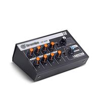 ZHCHAO Mini Audio Mixer Portable Switchable Stereo 4 & Mono 8 Channels Microphone DJ Controller