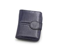 ZHCHAO Multi-Capacity Design Women's Short Wallet Wallet Card Bag Short Zipper(White-Style)