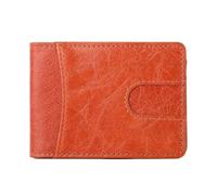 ZHCHAO Multi-Slot First Layer Holding Bag Card Bag Multi-Function Wallet Men's Retro Short(White-Space Element (1) 3)