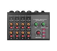 ZHCHAO MX8 Portable 8 Channels Stereo Audio Sound Mixer Low Noise with Echo Effect mixer audio midi audio mixer audio interface