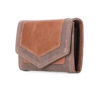 ZHCHAO Pickup Bag Oil Wax Canvas Cowhide Large Capacity Credit Card Zero Wallet Multi Functional Men's(White-Space Element (1) 3)