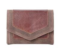 ZHCHAO Pickup Bag Oil Wax Canvas Cowhide Large Capacity Credit Card Zero Wallet Multi Functional Men's(Rosso)