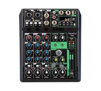 ZHCHAO Professional 8 Channel Audio Sound Mixer Portable Mixing Console 48V Phantom 16DSP Effect PC Play Record Guitar