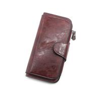 ZHCHAO Purse Women's Long Multi-Card Zipper Clip Coin Purse Clutch Bag