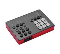 ZHCHAO SC-M1 Portable Live Broadcast Sound Card with DSP for Phone Tablet Computer for Live Streaming Karaokes Recording