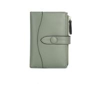 ZHCHAO Short Japanese Money Clip Atmospheric Large Capacity Women's Purse Versatile(Vert)
