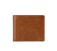 ZHCHAO Short Money Clip Can Accommodate Card Slot Change Wallet Men Swipe Multiple Card Slots(Rosso)