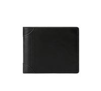 ZHCHAO Short Money Clip Can Accommodate Card Slot Change Wallet Men Swipe Multiple Card Slots(Svart)