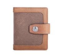 ZHCHAO Short Splicing Version Multi-Function Coin Wallet Driver's License Men's and Women's Wallet(Svart)