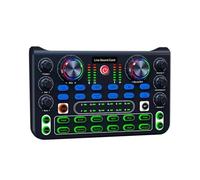 ZHCHAO Sound Card English Version Professional Sound Cards Audio Mixer For Broadcast KTV Singing Live Sound Mixer X60